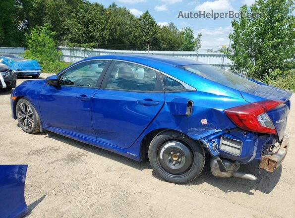 2HGFC1F48HH104052 2017 HONDA CIVIC Blue უკანა მარცხენა