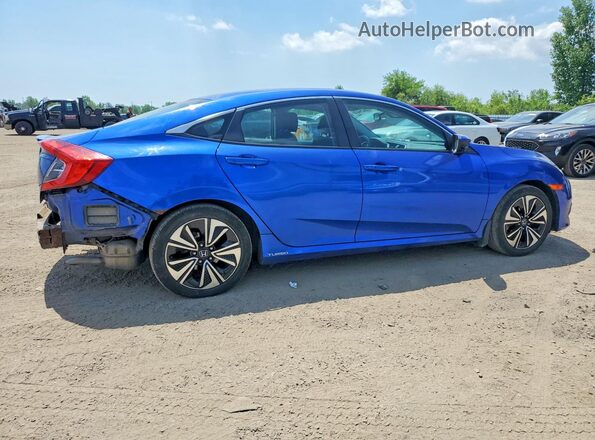 2HGFC1F48HH104052 2017 HONDA CIVIC Blue უკანა მარჯვენა