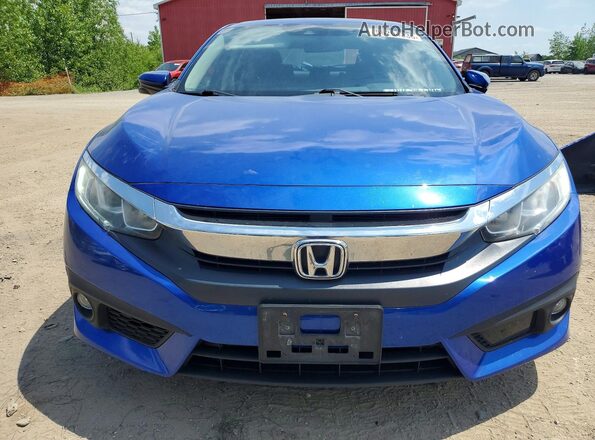 2HGFC1F48HH104052 2017 HONDA CIVIC Blue წინა ხედი