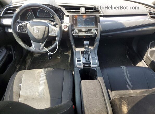 2HGFC1F48HH104052 2017 HONDA CIVIC Blue წინა პანელის ხედი