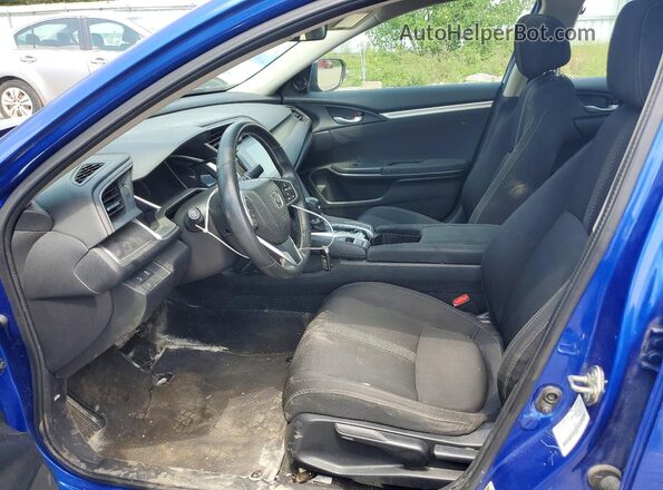 2HGFC1F48HH104052 2017 HONDA CIVIC Blue წინა სალონის ხედი