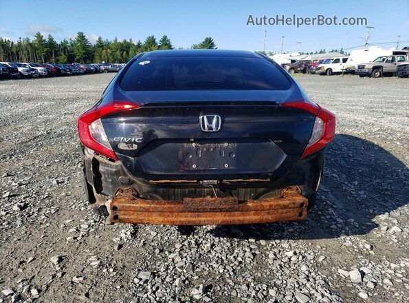 2HGFC1F49GH104995 2016 HONDA CIVIC Black Rear view