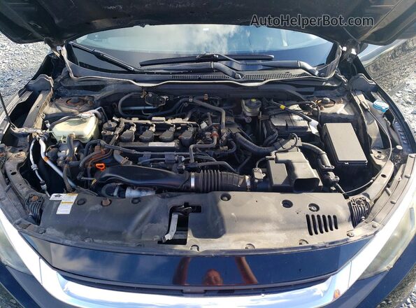 2HGFC1F49GH104995 2016 HONDA CIVIC Black Rear interior view