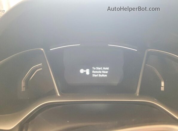 2HGFC1F70HH640066 2017 HONDA CIVIC Red Instrument cluster view
