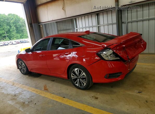2HGFC1F70HH640066 2017 HONDA CIVIC Red Rear left