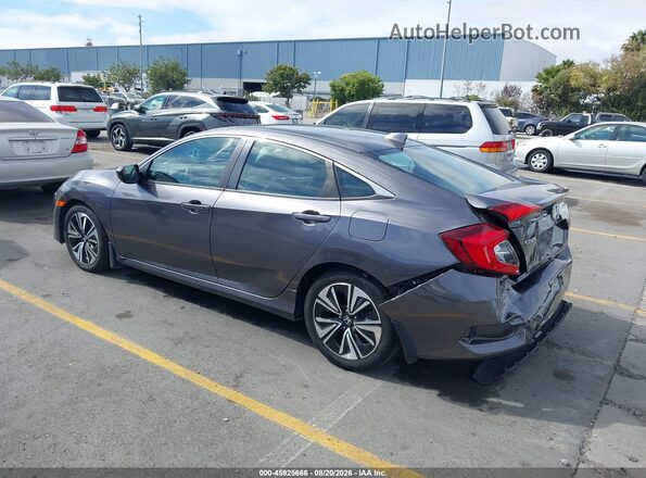 2HGFC1F70HH644926 2017 HONDA CIVIC Серый Задняя левая четверть