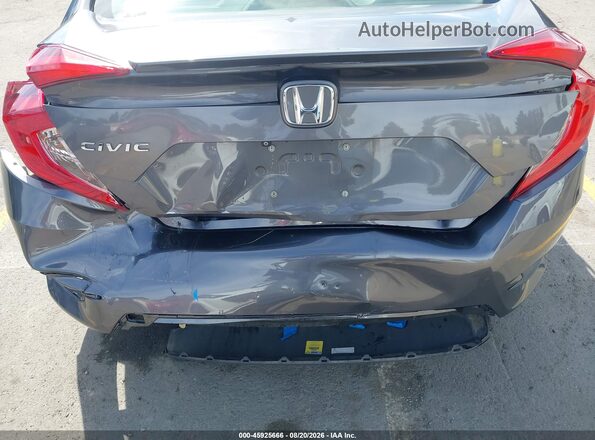 2HGFC1F70HH644926 2017 HONDA CIVIC Серый Вид спереди