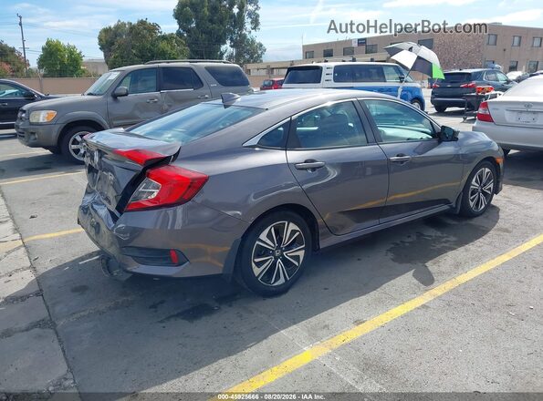 2HGFC1F70HH644926 2017 HONDA CIVIC Серый Задняя правая четверть