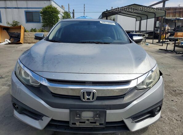 2HGFC1F71GH641953 2016 HONDA CIVIC Silver Front view