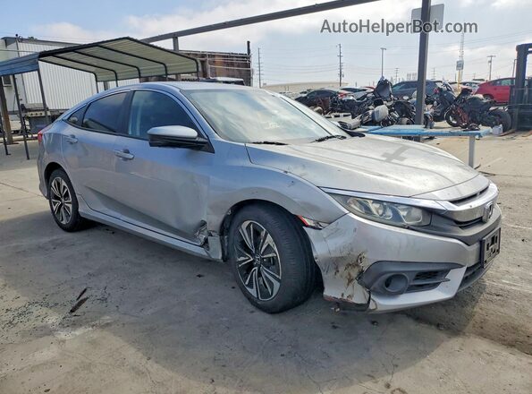 2HGFC1F71GH641953 2016 HONDA CIVIC Silver Front right