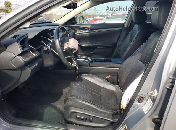 2HGFC1F71GH641953 2016 HONDA CIVIC Silver Front interior view