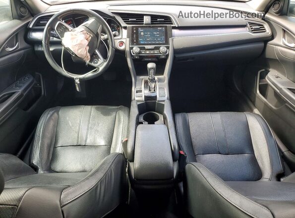 2HGFC1F71GH641953 2016 HONDA CIVIC Silver Dashboard view