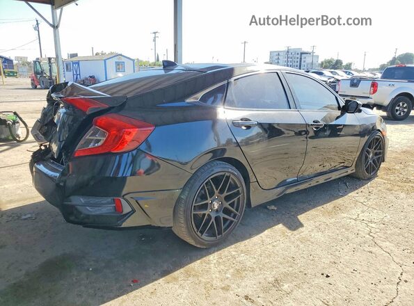 2HGFC1F72GH636891 2016 HONDA CIVIC Black უკანა მარჯვენა