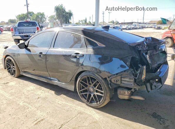 2HGFC1F72GH636891 2016 HONDA CIVIC Black უკანა მარცხენა