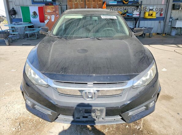 2HGFC1F72GH636891 2016 HONDA CIVIC Black წინა ხედი