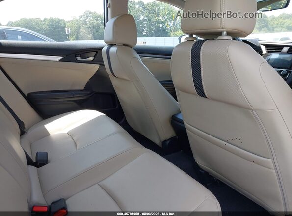 2HGFC1F72MH705011 2021 HONDA CIVIC White Vista de la etiqueta del VIN