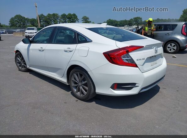 2HGFC1F72MH705011 2021 HONDA CIVIC White Trasero izquierdo