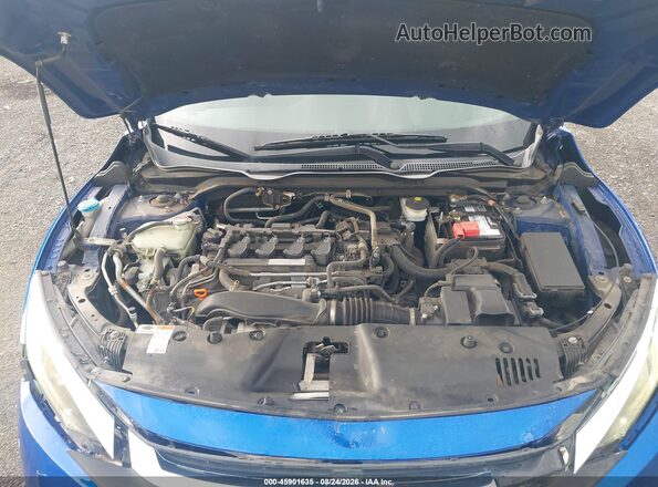 2HGFC1F74GH657872 2016 HONDA CIVIC Синий Вид сзади