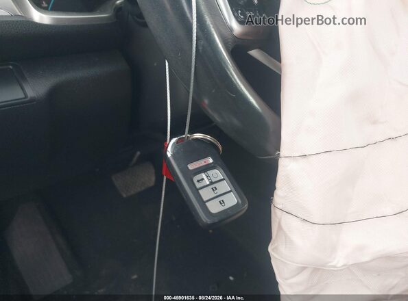 2HGFC1F74GH657872 2016 HONDA CIVIC Синий Вид панели приборов