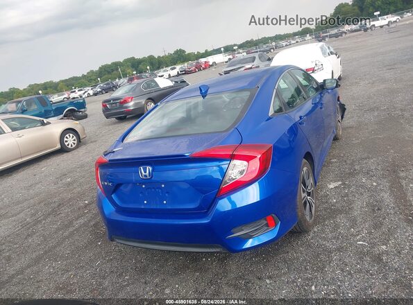 2HGFC1F74GH657872 2016 HONDA CIVIC Синий 