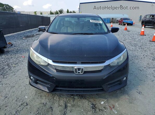 2HGFC1F76GH636098 2016 HONDA CIVIC Black Front view