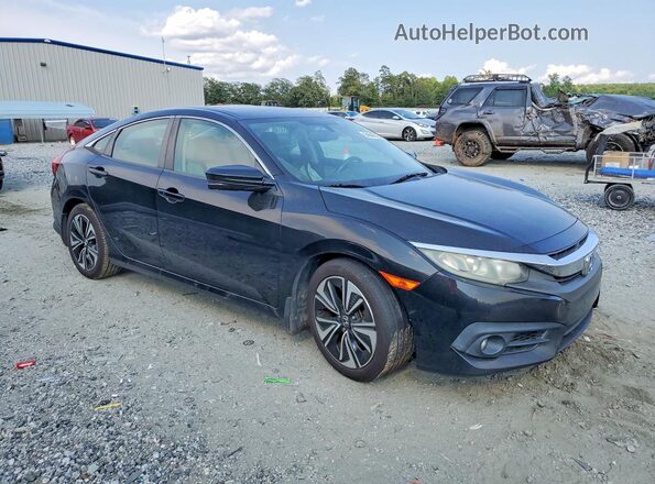 2HGFC1F76GH636098 2016 HONDA CIVIC Black Front right