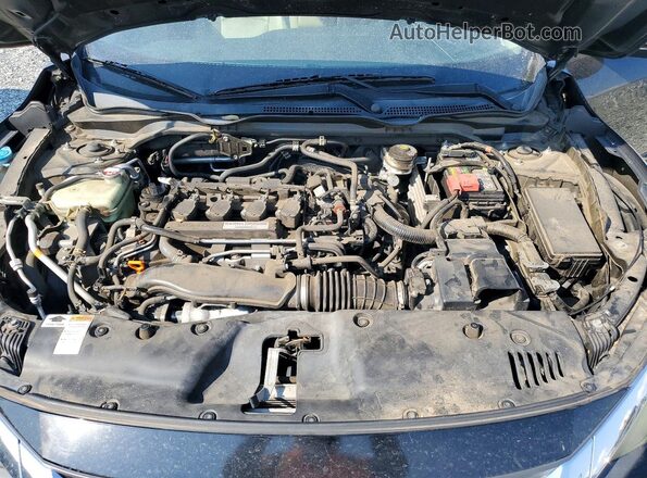 2HGFC1F76GH636098 2016 HONDA CIVIC Black Rear interior view