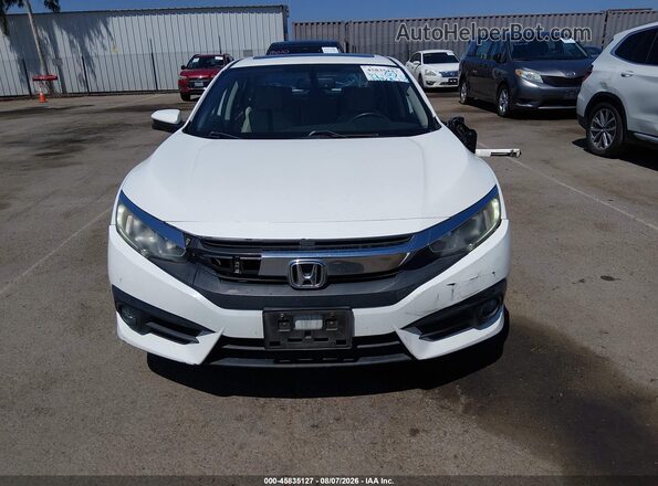 2HGFC1F76GH642533 2016 HONDA CIVIC White უკანა სალონის ხედი