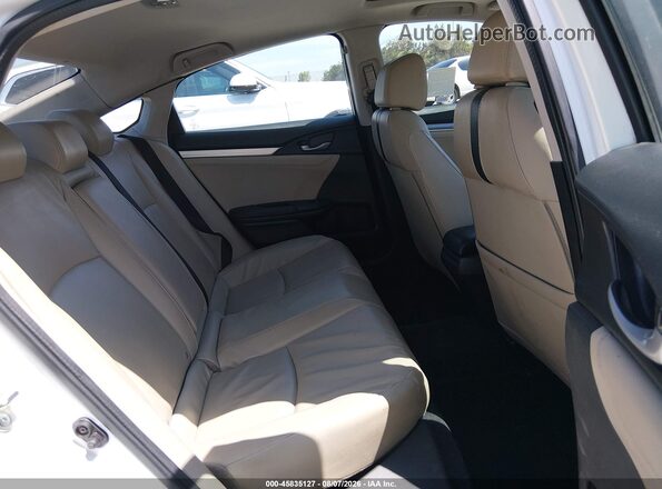 2HGFC1F76GH642533 2016 HONDA CIVIC White VIN კოდის სტიკერის ხედი