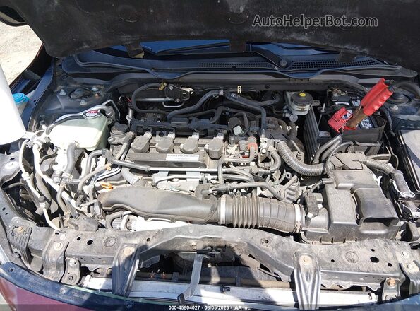 2HGFC1F76HH653050 2017 HONDA CIVIC Red უკანა ხედი