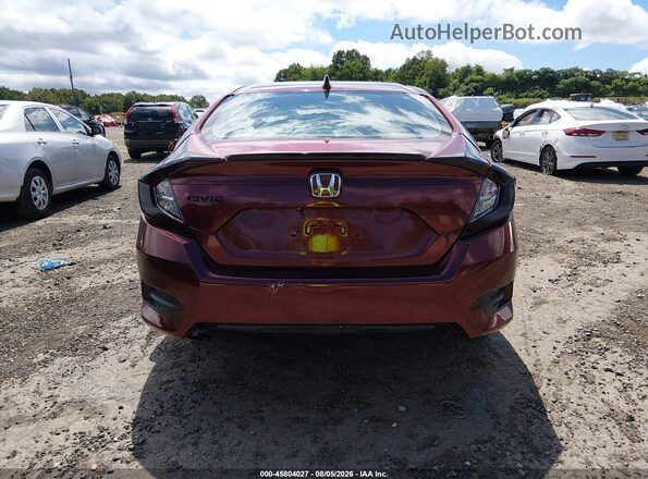 2HGFC1F76HH653050 2017 HONDA CIVIC Red 