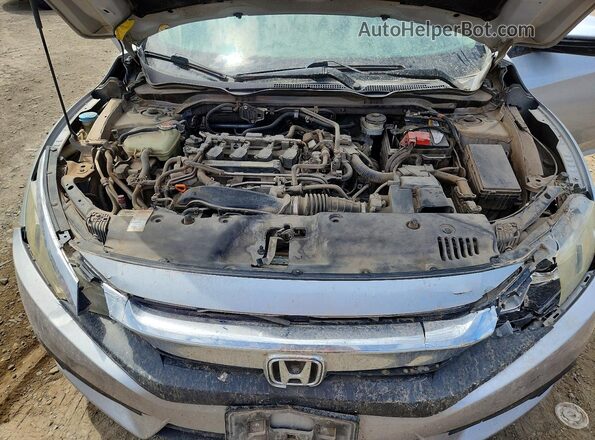 2HGFC1F78GH642243 2016 HONDA CIVIC Gray Widok wnętrza z tyłu