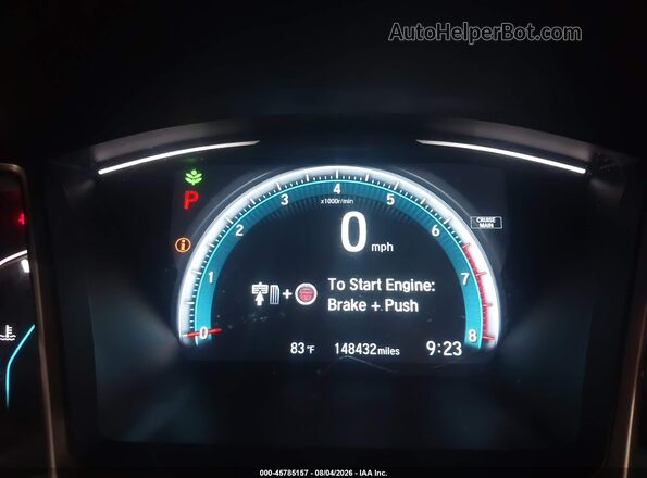 2HGFC1F78GH653890 2016 HONDA CIVIC Silver 
