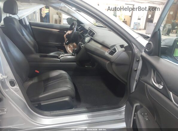 2HGFC1F78GH653890 2016 HONDA CIVIC Silver Սալոնի դիմացի տեսք