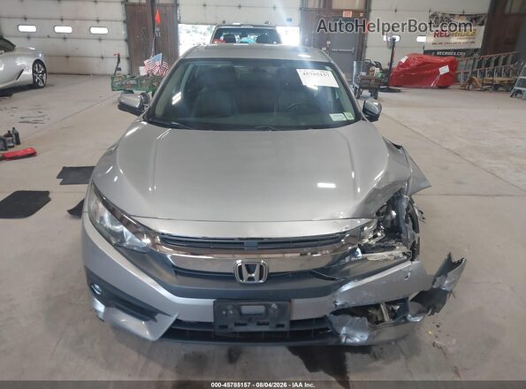 2HGFC1F78GH653890 2016 HONDA CIVIC Silver Սարքավորումների վահանակի տեսք