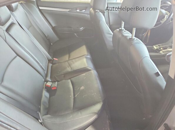2HGFC1F78HH649856 2017 HONDA CIVIC Silver Հետևի նստատեղերի տեսք