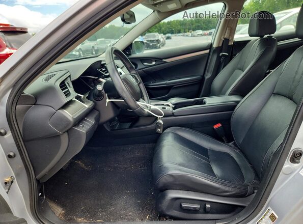 2HGFC1F78HH655754 2017 HONDA CIVIC Gray წინა სალონის ხედი