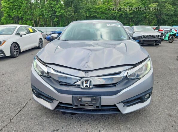 2HGFC1F78HH655754 2017 HONDA CIVIC Gray წინა ხედი