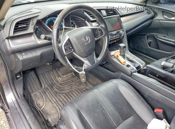 2HGFC1F79HH644102 2017 HONDA CIVIC Gray Առջևի վահանակի տեսք