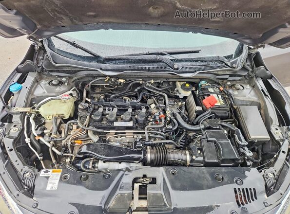 2HGFC1F79HH644102 2017 HONDA CIVIC Gray Սալոնի հետևի տեսք