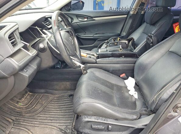 2HGFC1F79HH644102 2017 HONDA CIVIC Gray Սալոնի դիմացի տեսք