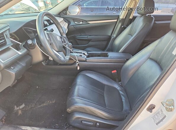 2HGFC1F79HH652216 2017 HONDA CIVIC White Вид салону спереду