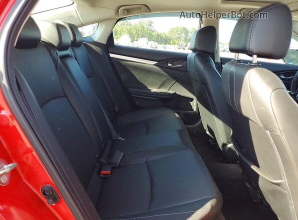 2HGFC1F7XHH633724 2017 HONDA CIVIC Red Հետևի նստատեղերի տեսք