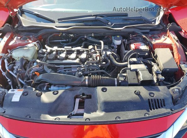 2HGFC1F7XHH633724 2017 HONDA CIVIC Red Սալոնի հետևի տեսք