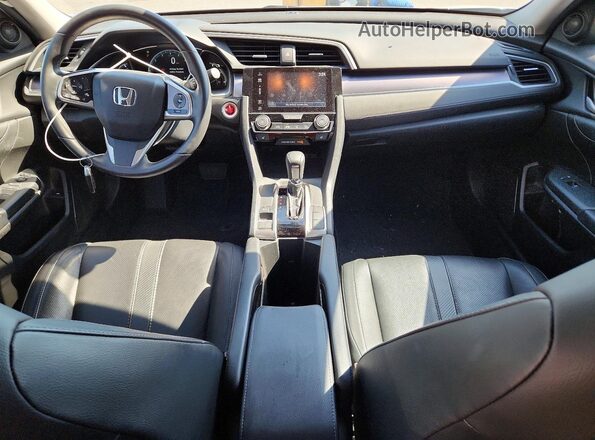 2HGFC1F7XHH644013 2017 HONDA CIVIC White Вид панелі приладів
