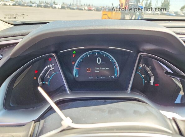 2HGFC1F7XHH644013 2017 HONDA CIVIC White Вид щитка приладів