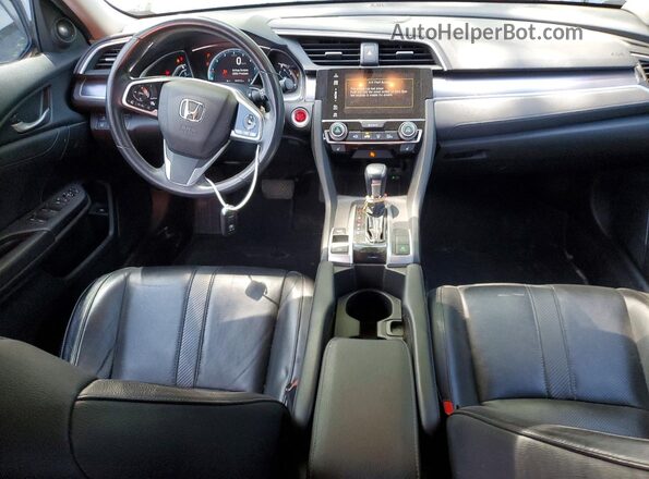 2HGFC1F90GH100796 2016 HONDA CIVIC Black Vista del salpicadero