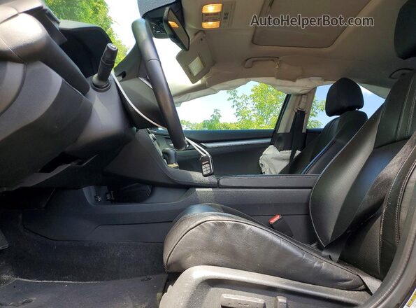 2HGFC1F90GH100796 2016 HONDA CIVIC Black Vista interior delantera