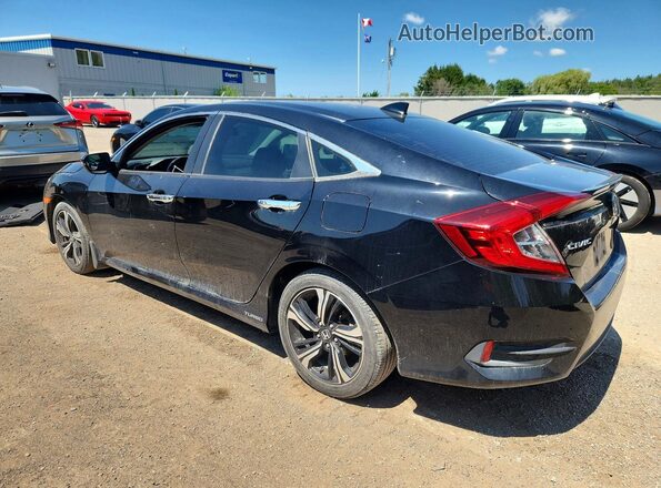 2HGFC1F90GH113046 2016 HONDA CIVIC Black Հետևի ձախ