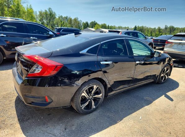 2HGFC1F90GH113046 2016 HONDA CIVIC Black Հետևի աջ